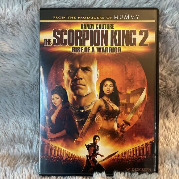 Scorpion King 1 2 DVD Lot Bundle Rise of a Warrior Dwayne The Rock Johnson - Picture 12 of 16